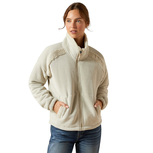 Ariat Lafayette Full Zip Sweatshirt Pelican