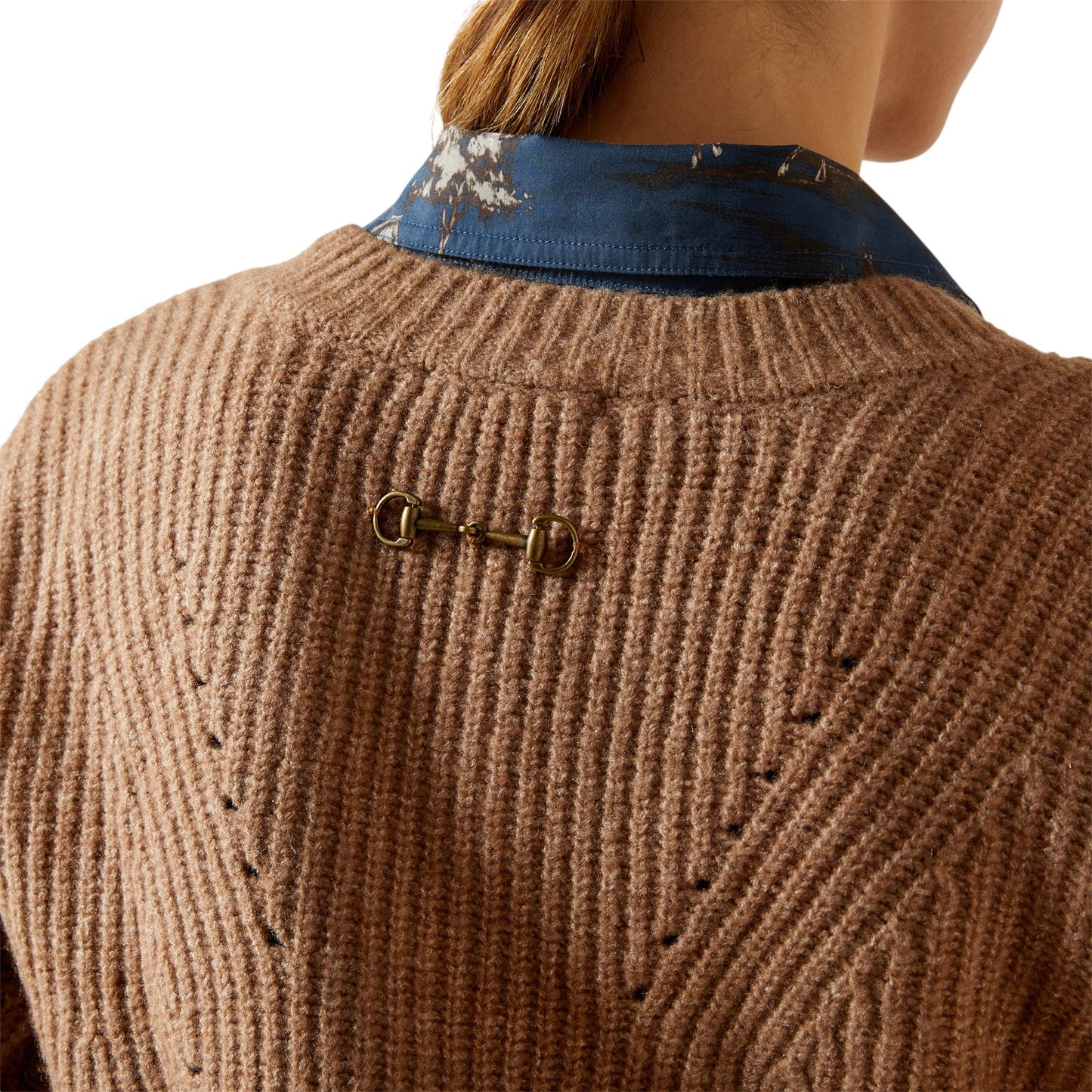 Ariat Blaydon Sweater Woodsmoke Heather