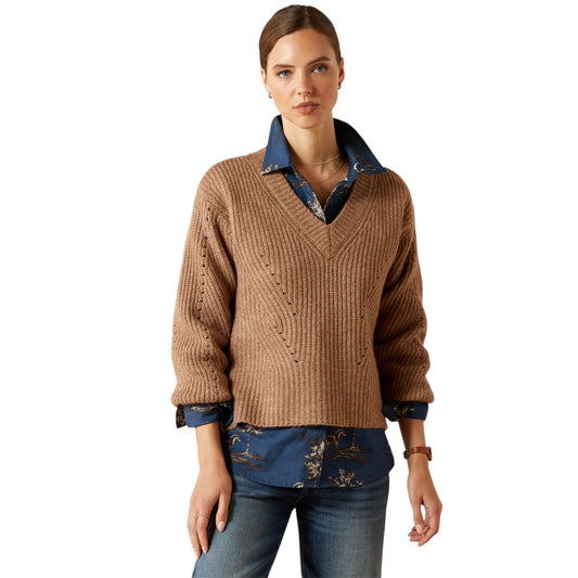 Ariat Blaydon Sweater Woodsmoke Heather