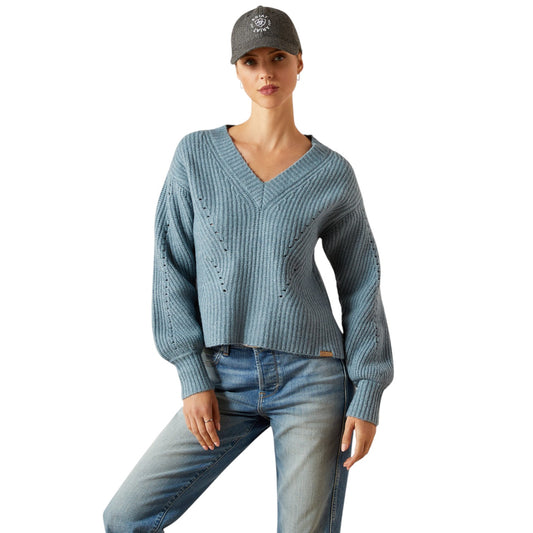 Ariat Blaydon Sweater Spring Lake Heather