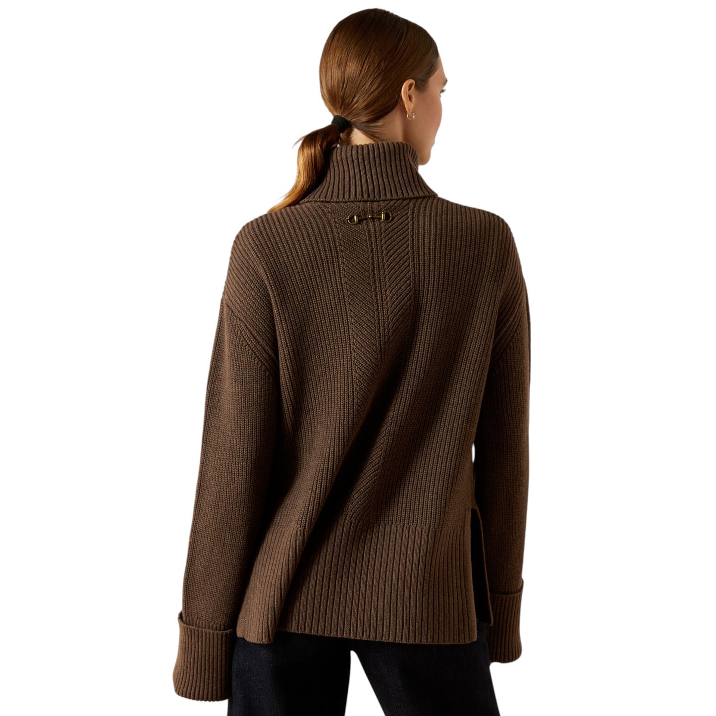 Ariat Lendal Sweater Coffee Bean Heather