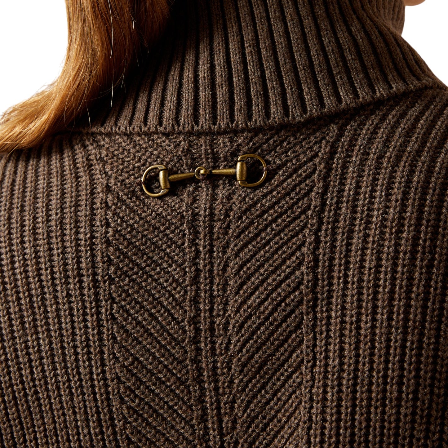 Ariat Lendal Sweater Coffee Bean Heather