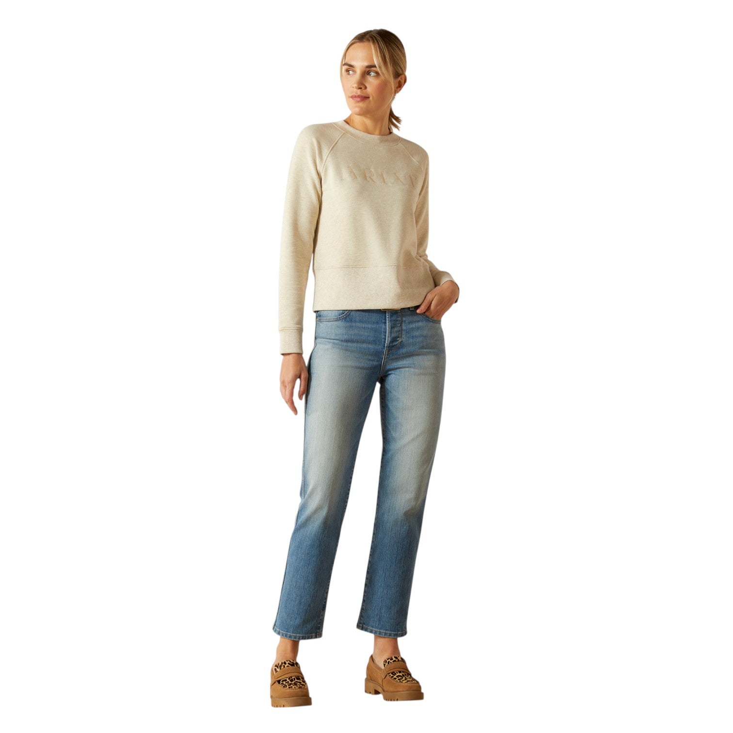 Ariat Martine Sweatshirt Pelican Heather