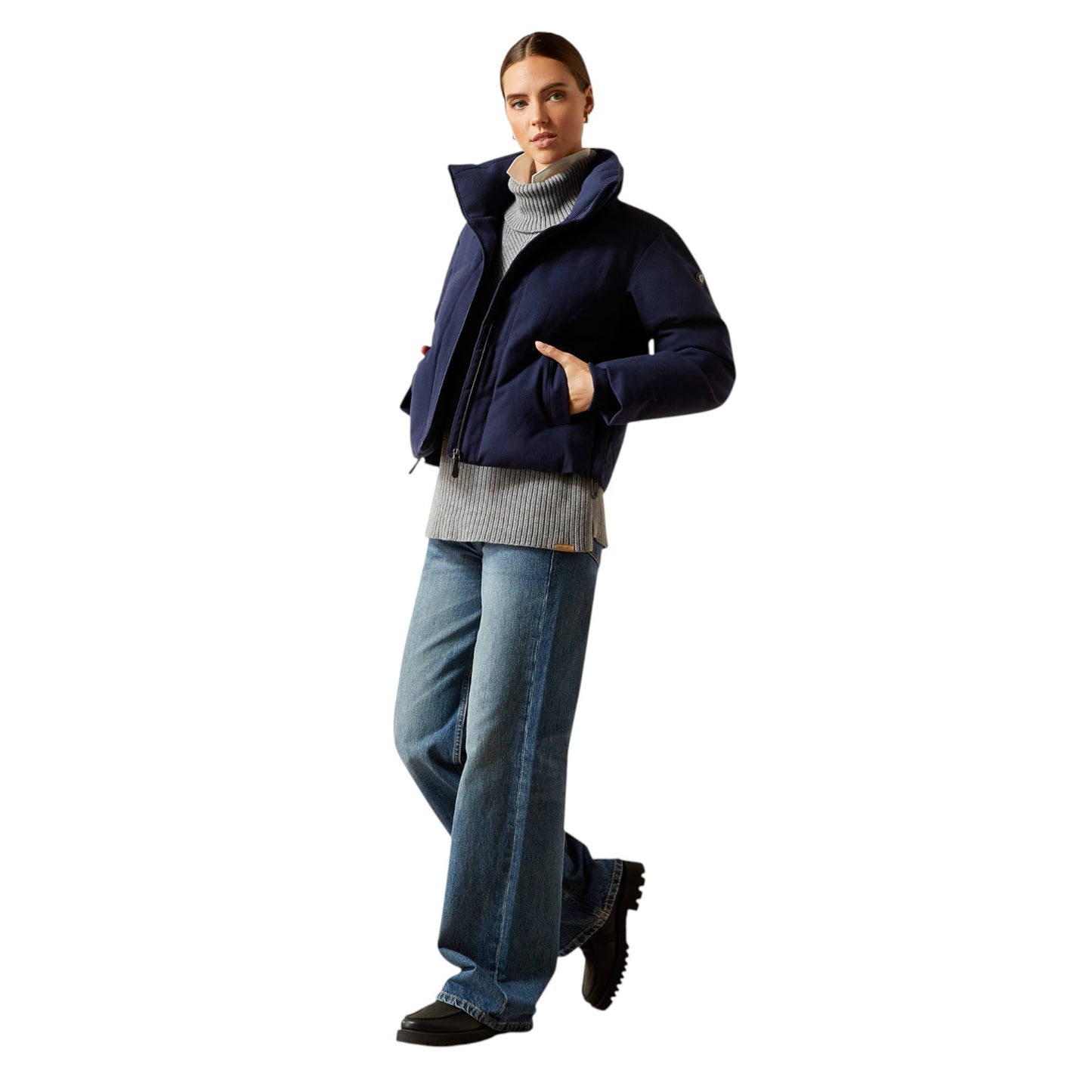 Ariat Heyford Jacket Navy Heather