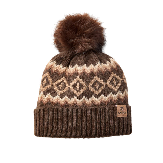 Ariat Bristol Beanie Chocolate Brown