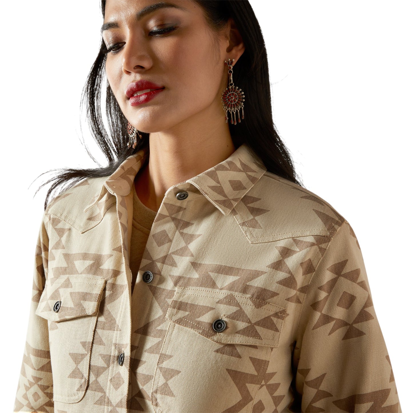 Ariat Clovis Insulated Shirt Jacket Puebla Print