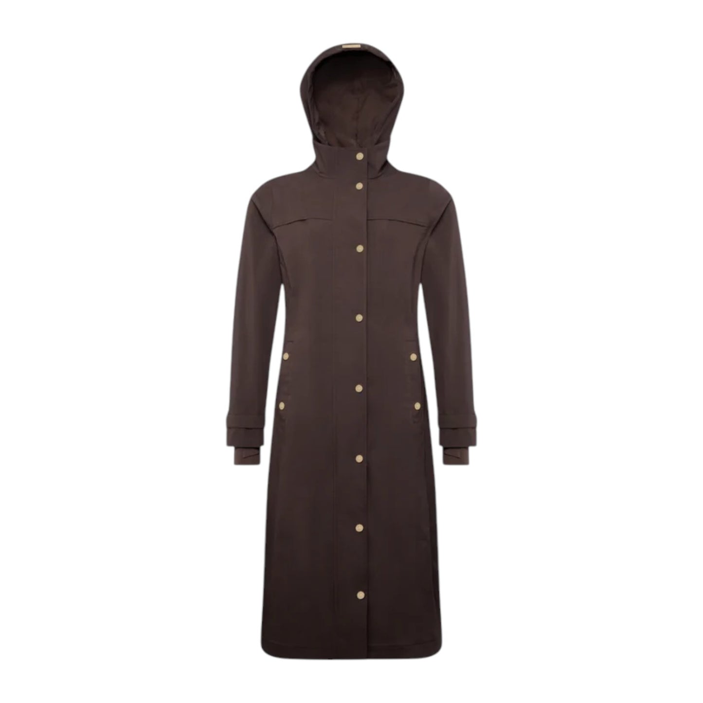 Holland Cooper Folgate Rain Coat Chocolate
