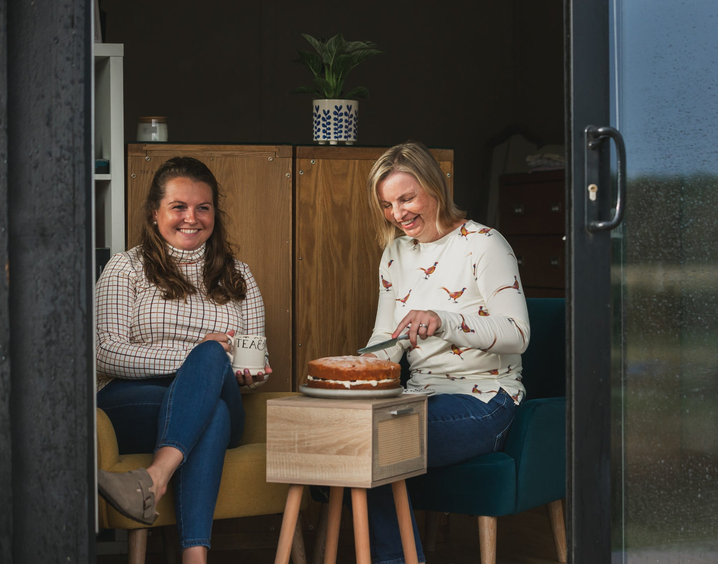 Ginger & Jardine Cosy Roll Neck Apricot