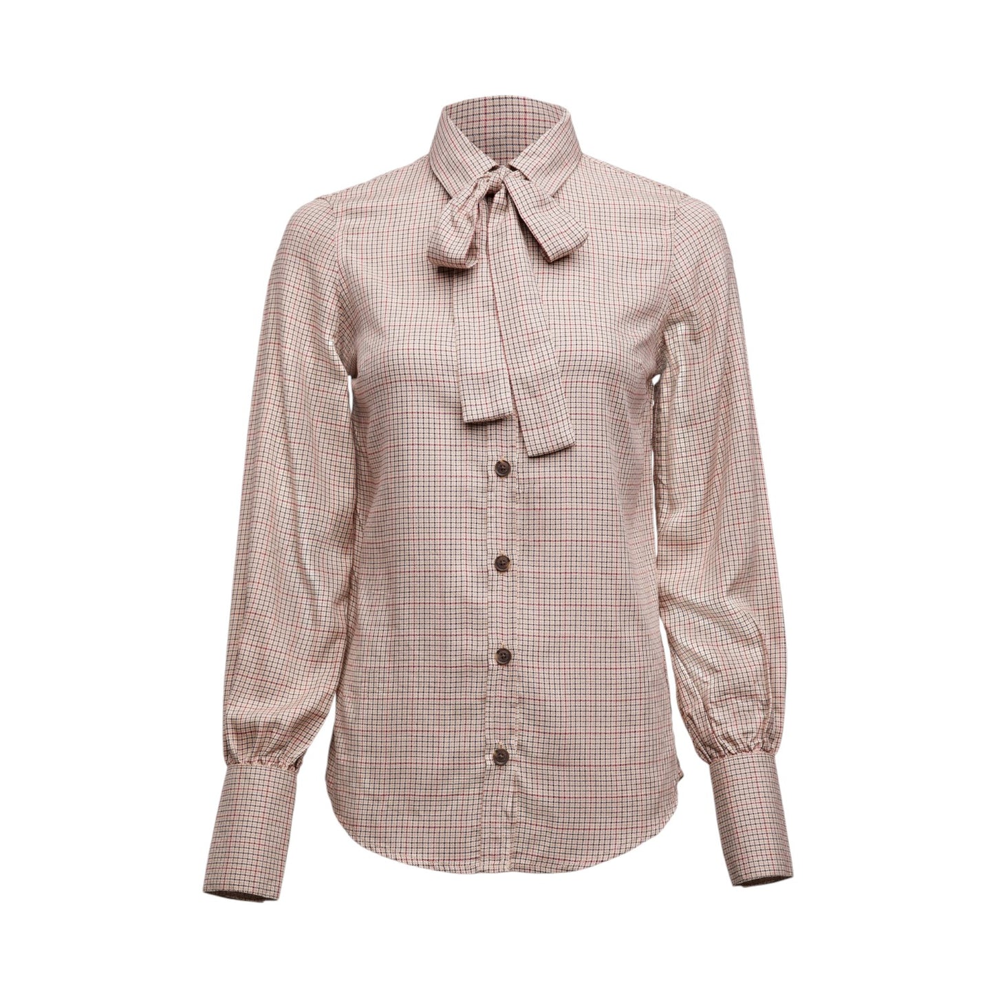 Holland Cooper Heritage Shirt Oatmeal Check