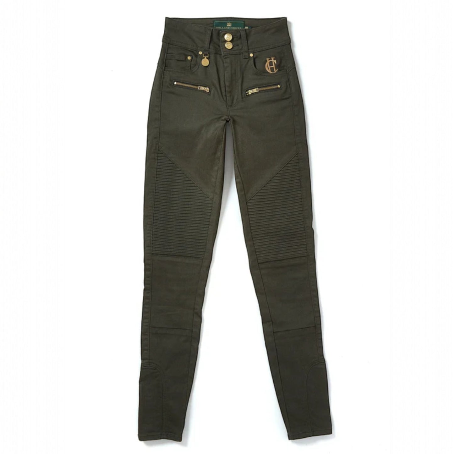 Holland Cooper Biker Jean Hunter Green