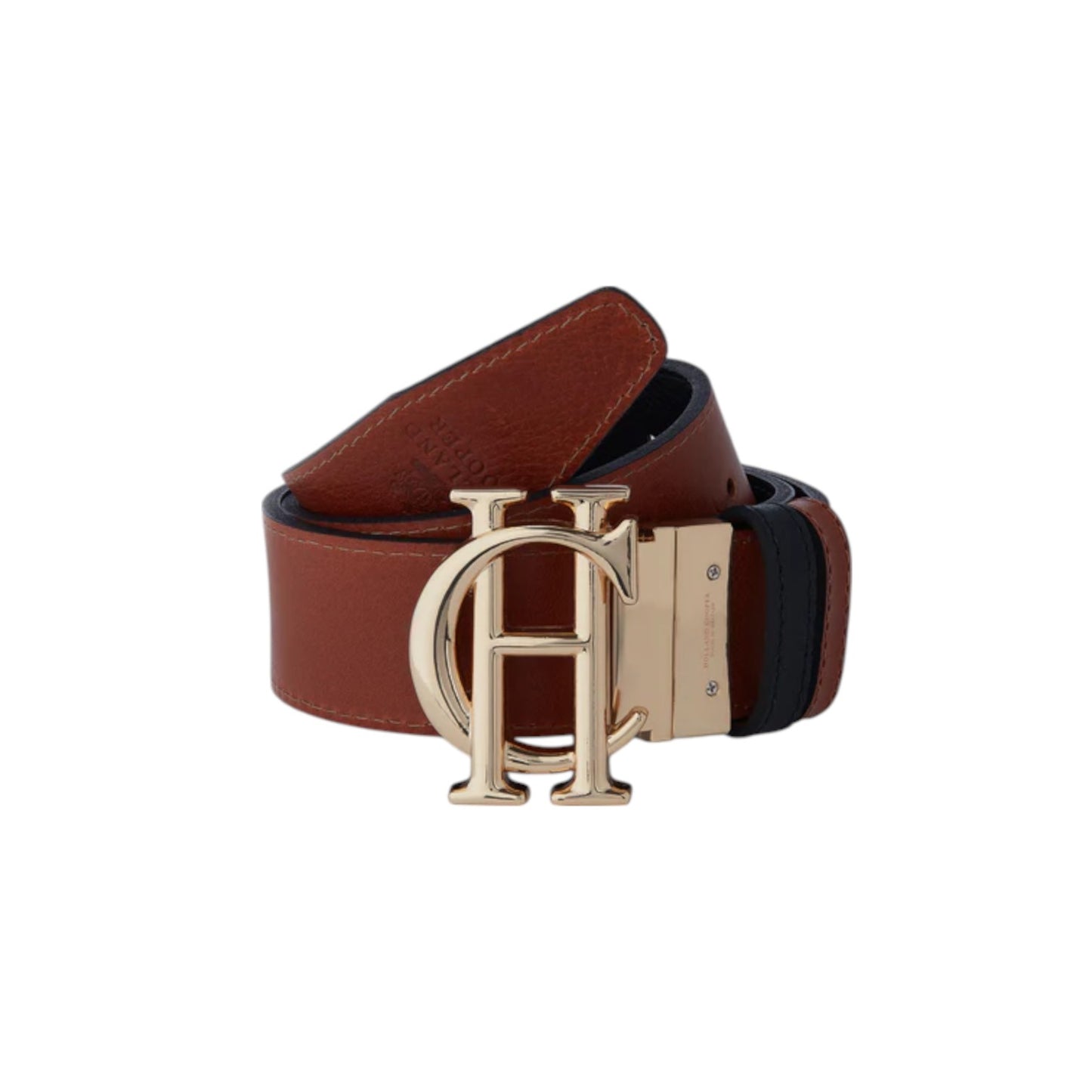 Holland Cooper Classic Belt Reversible Black Tan