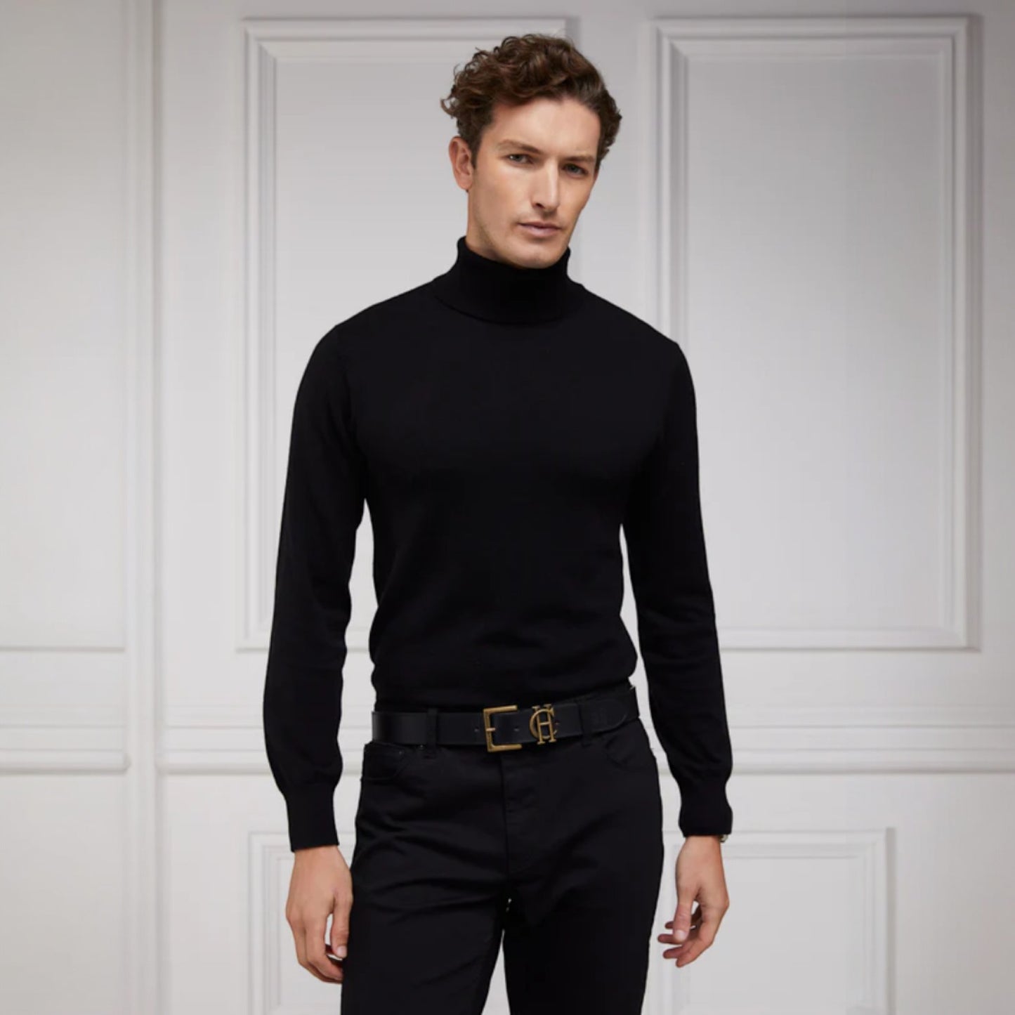 Holland Cooper Men's Classic Belt Black