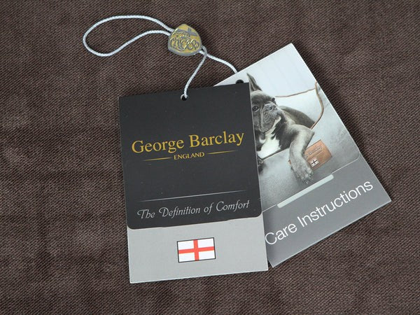 George Barclay Savile Dog Mattress Large Brown