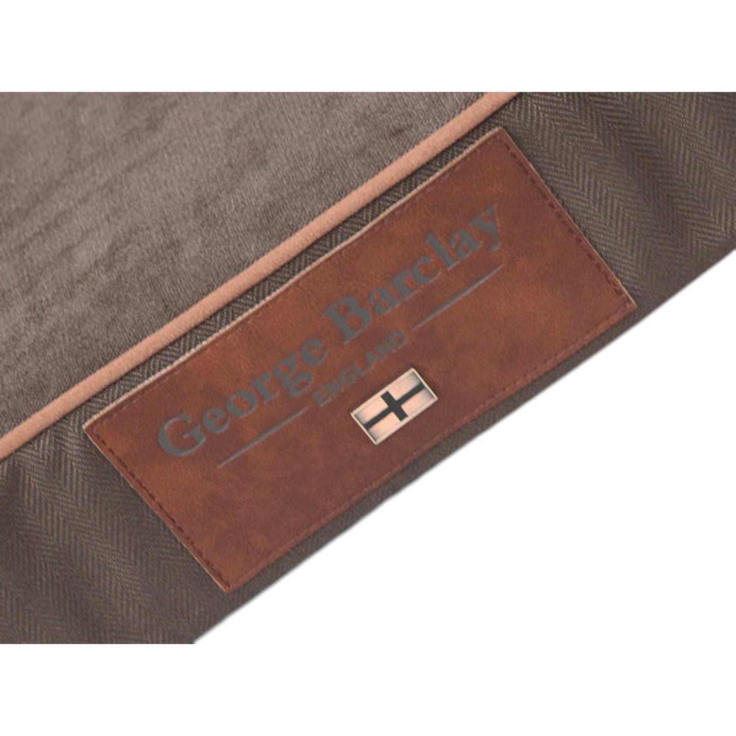 George Barclay Savile Dog Mattress Large Brown