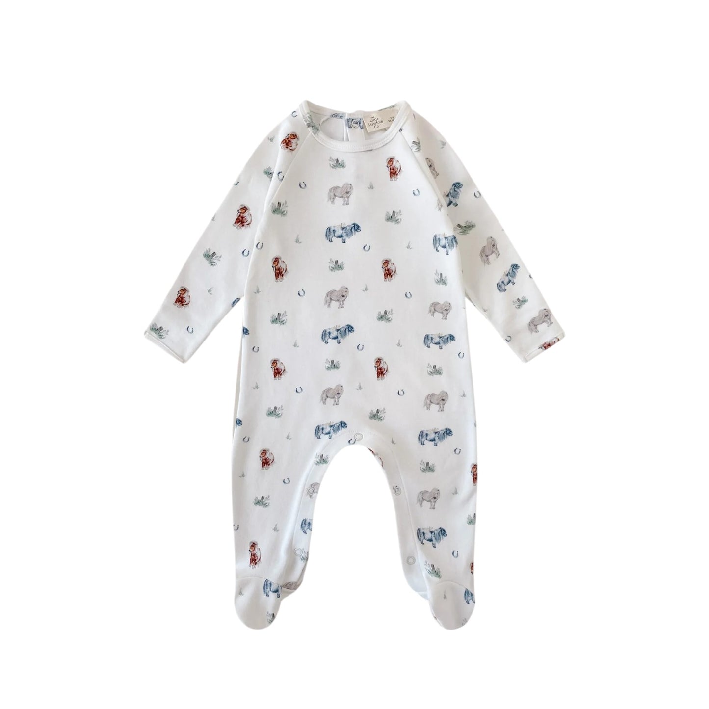 The Little Stamford Co. Pony Baby Sleepsuit
