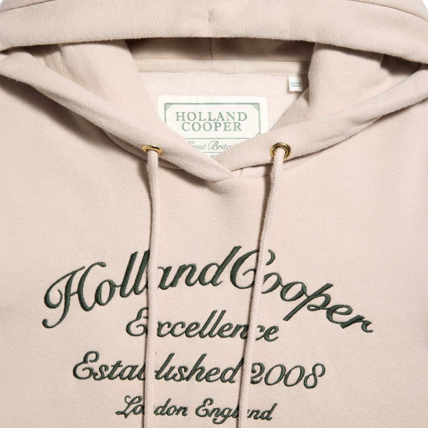 Holland Cooper Ivy League Hoodie Stone