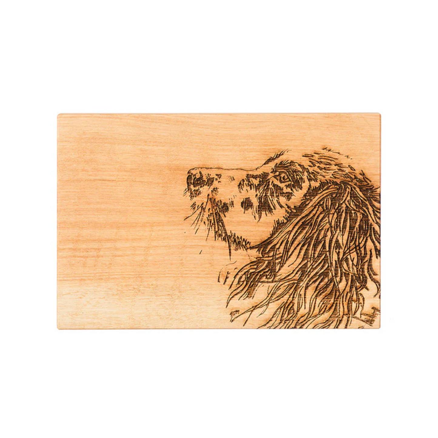 Selbrae House Oak Serving Board 30cm Spaniel