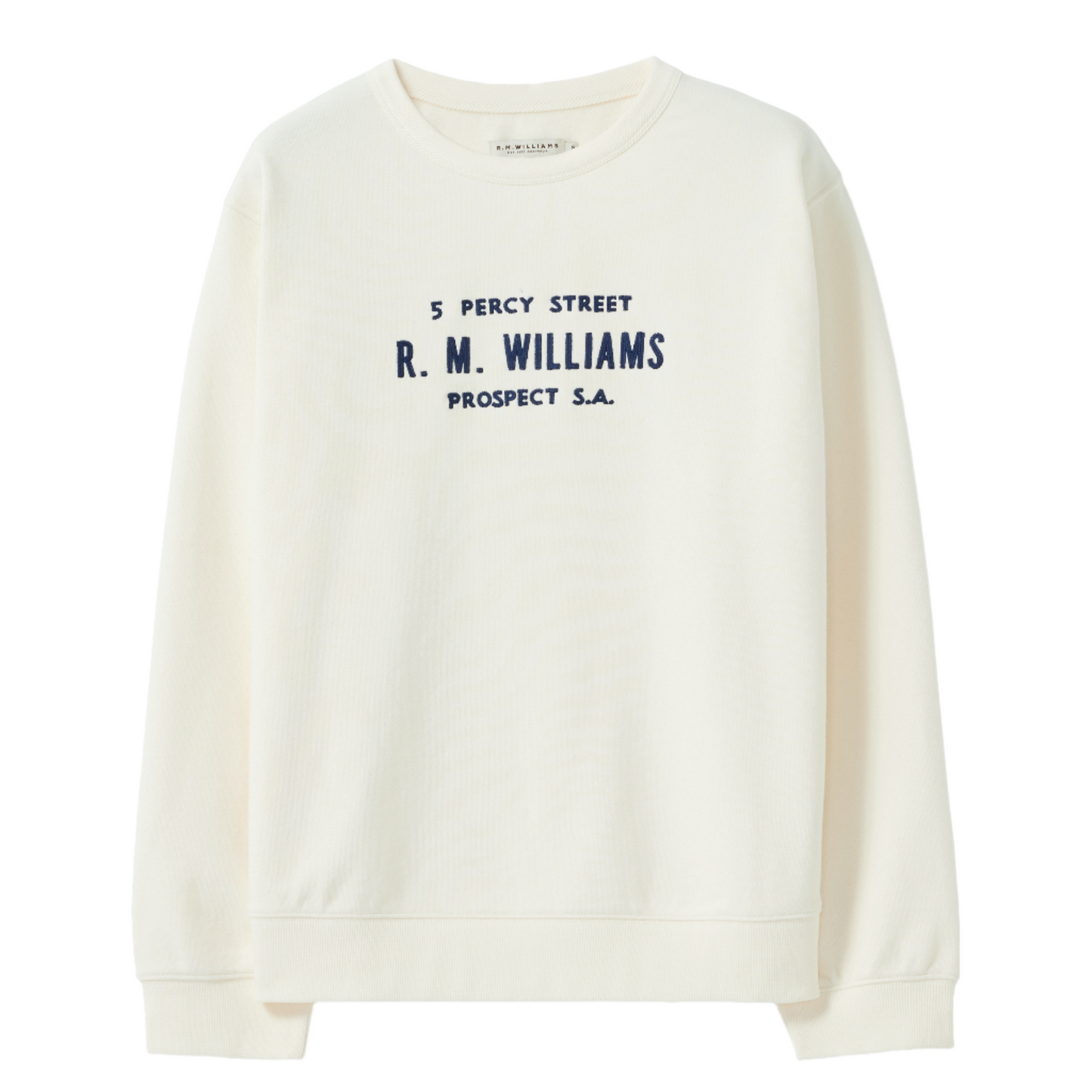R.M.Williams Heritage Brushed Sweatshirt Ivory