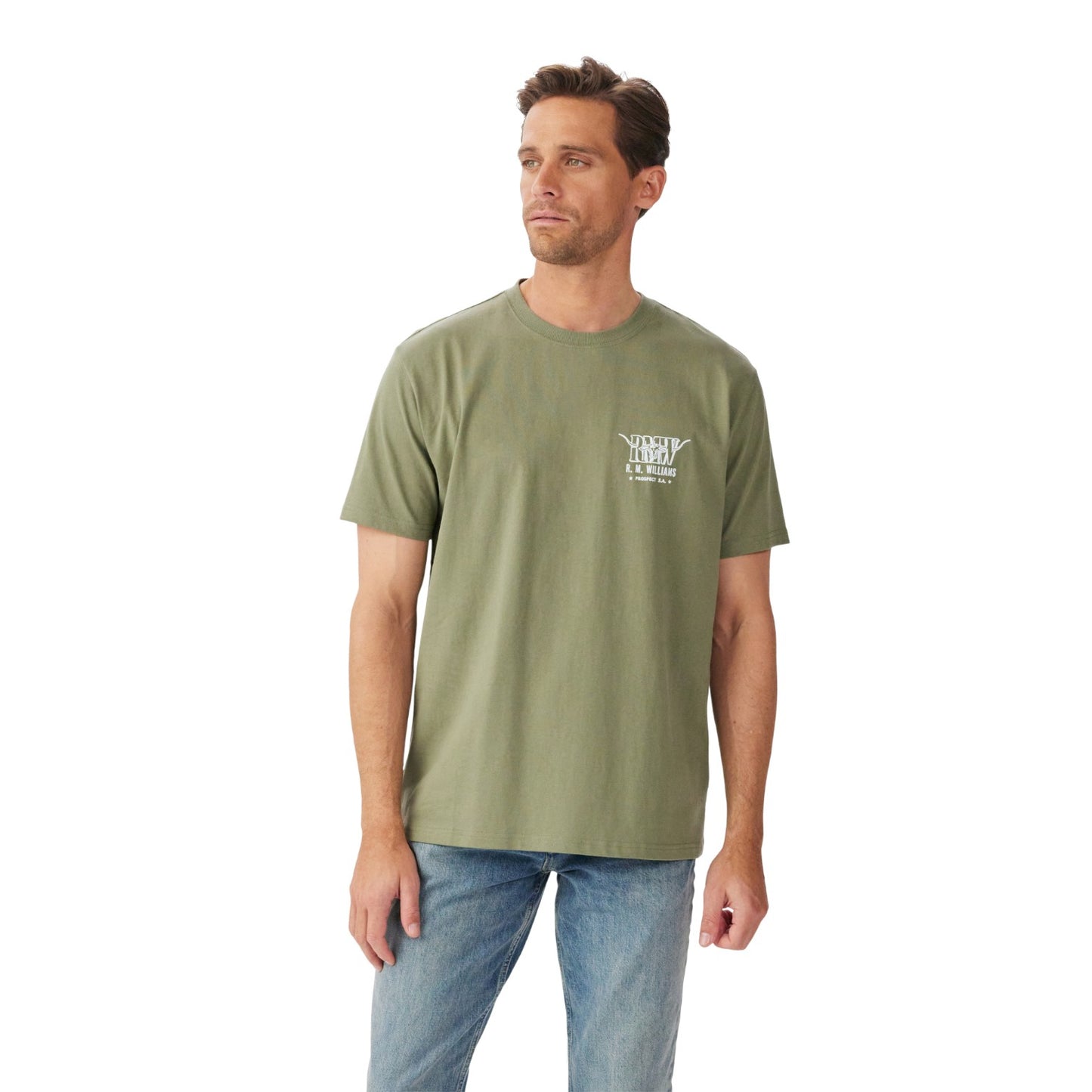 R.M.Williams Prospect T-Shirt Fatigue