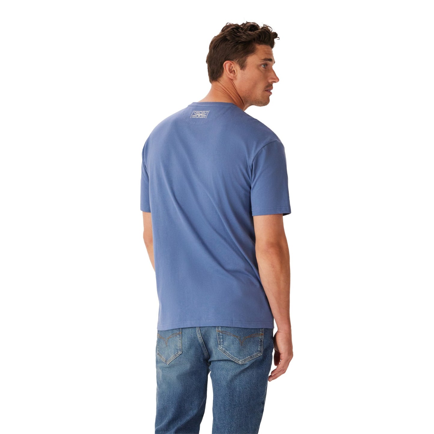 R.M.Williams 1932 T-Shirt Bright Blue