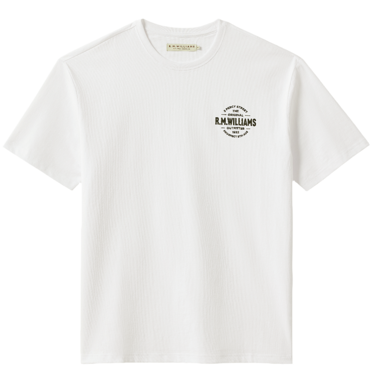 R.M.Williams Prospect Tee White
