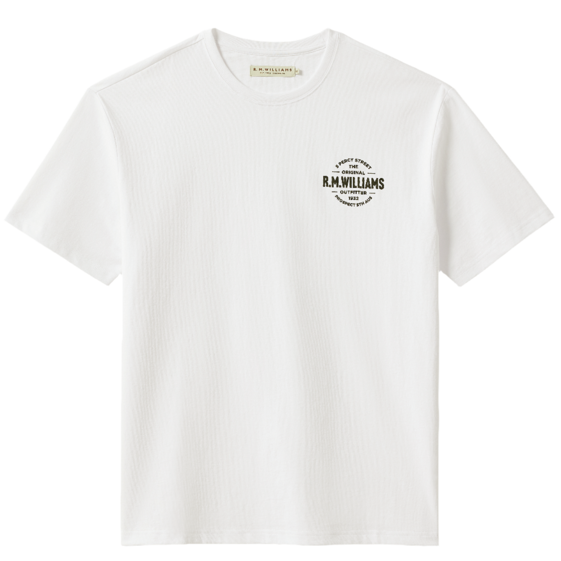 R.M.Williams Prospect Tee White