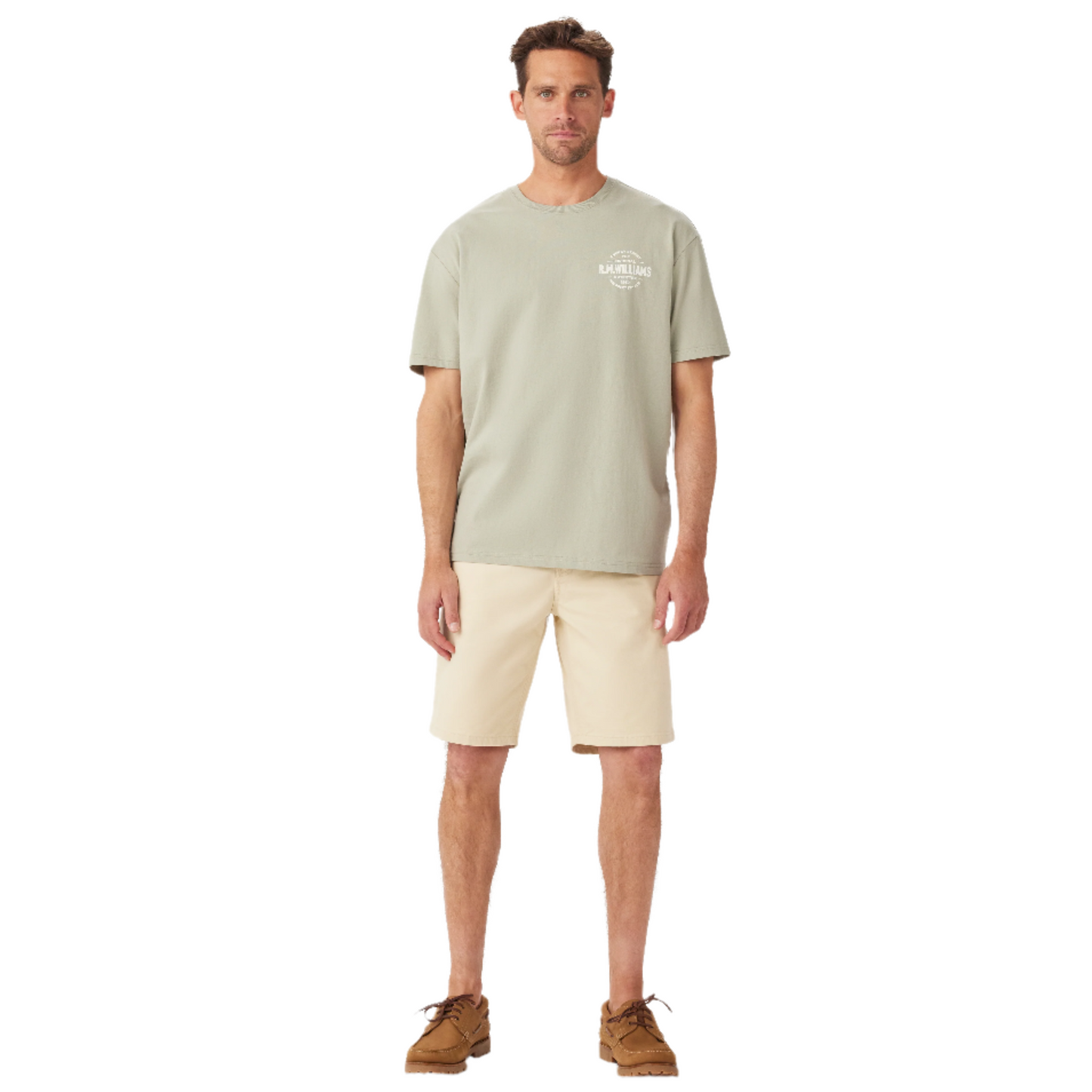 R.M.Williams Prospect Tee Seafoam