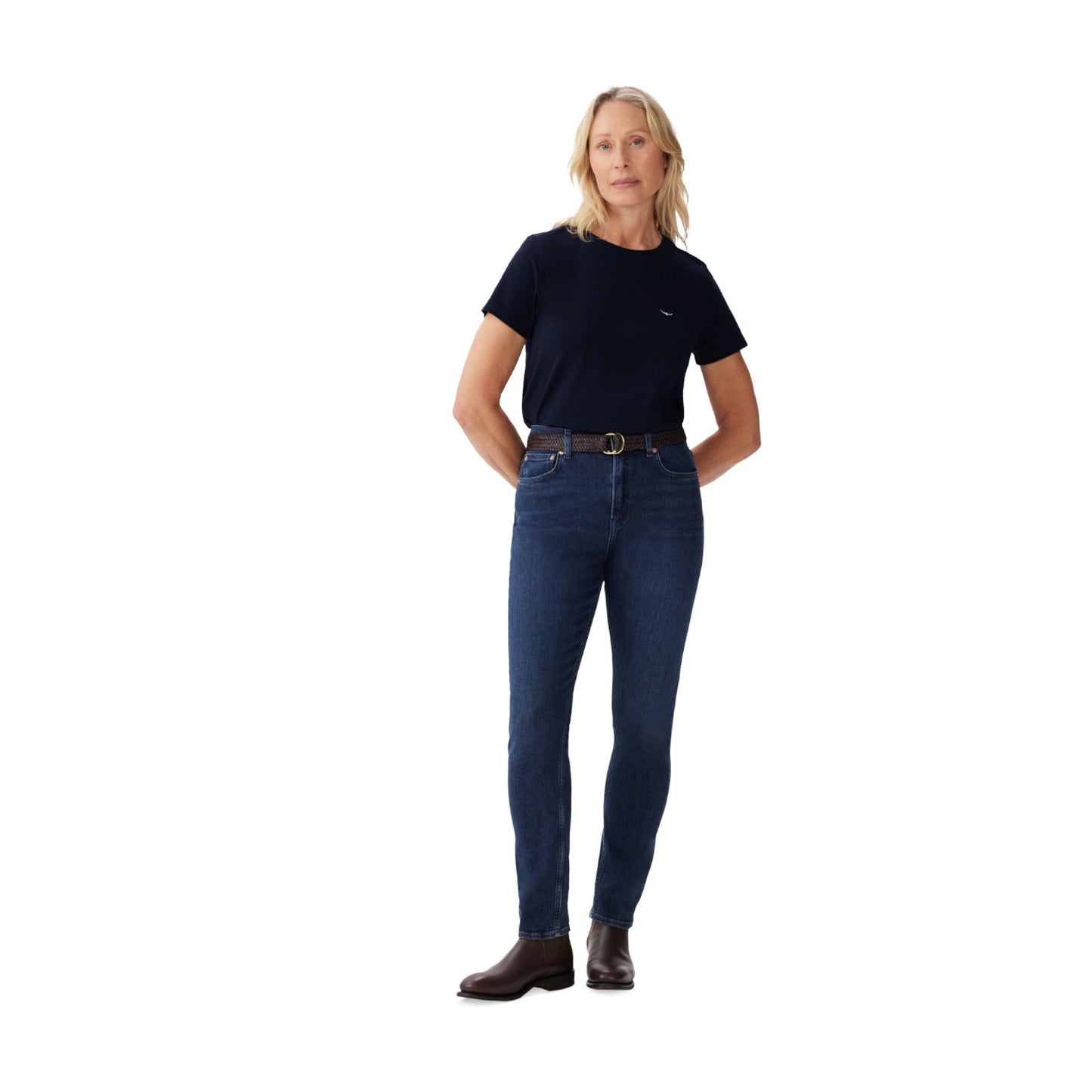 R.M.Williams Piccadilly Tee Navy