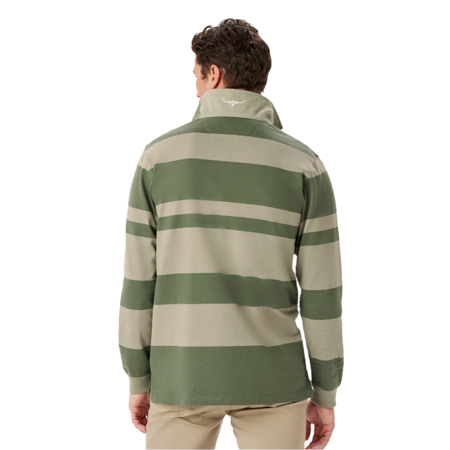 R.M.Williams Tweedale Rugby Olive Green