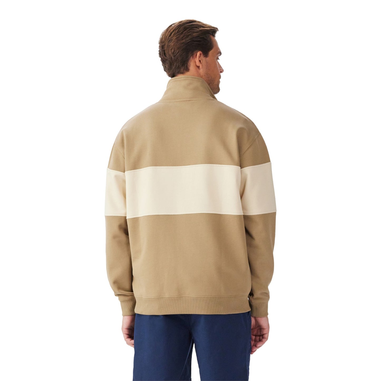 R.M.Williams Heritage 1/4 Zip Sweatshirt Aubergine