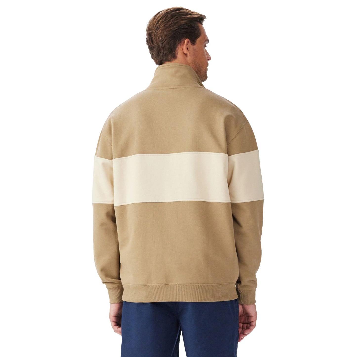 R.M. Williams Heritage 1/4 Zip Sweatshirt Mud