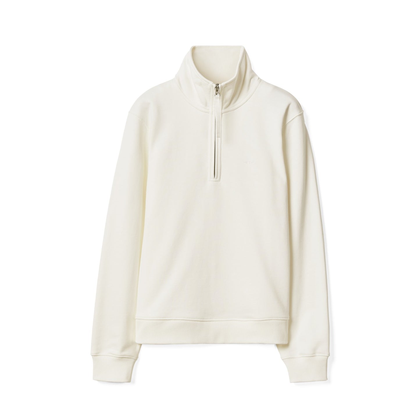 R.M.Williams Trickett 1/4 Zip Sweatshirt Off White