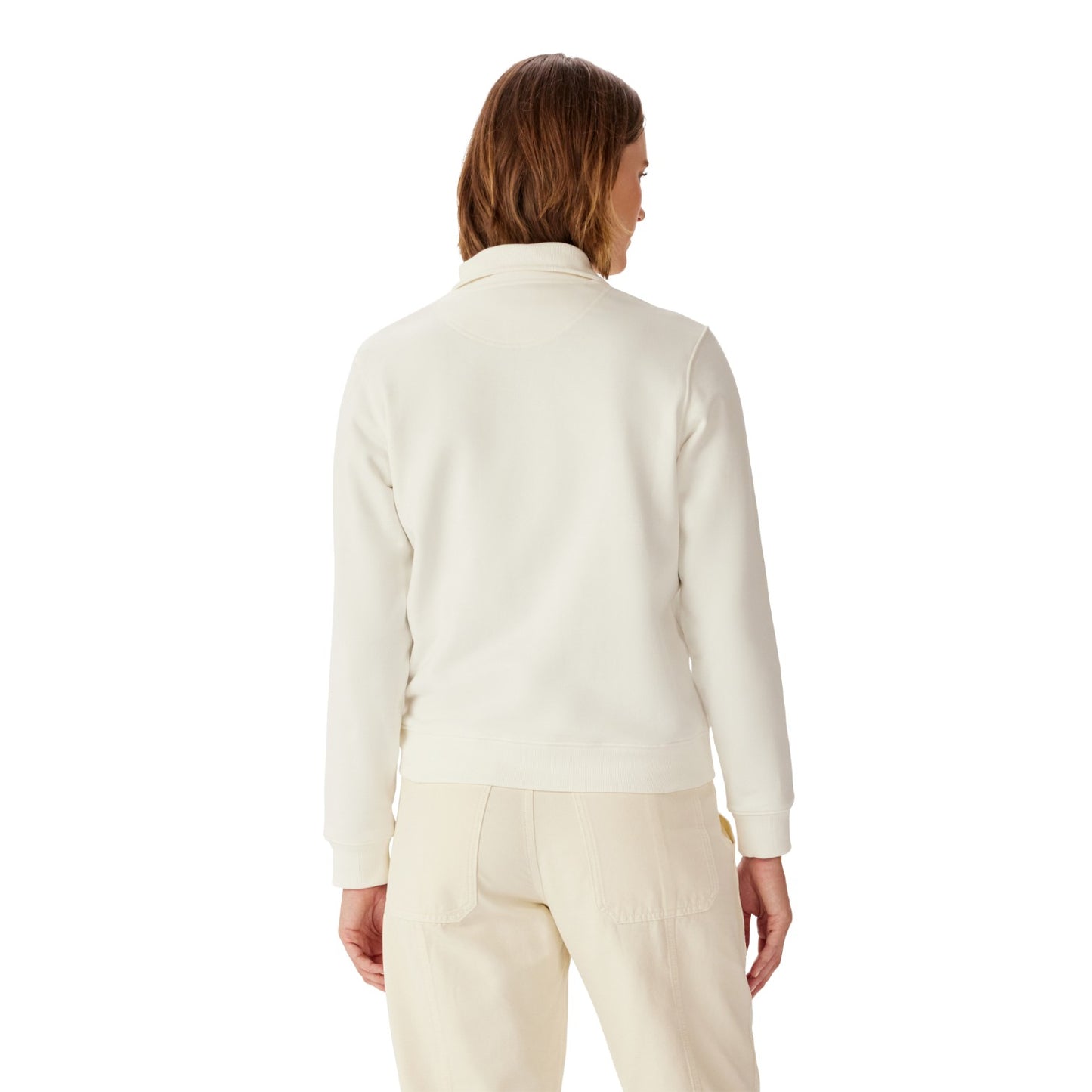 R.M.Williams Trickett 1/4 Zip Sweatshirt Off White