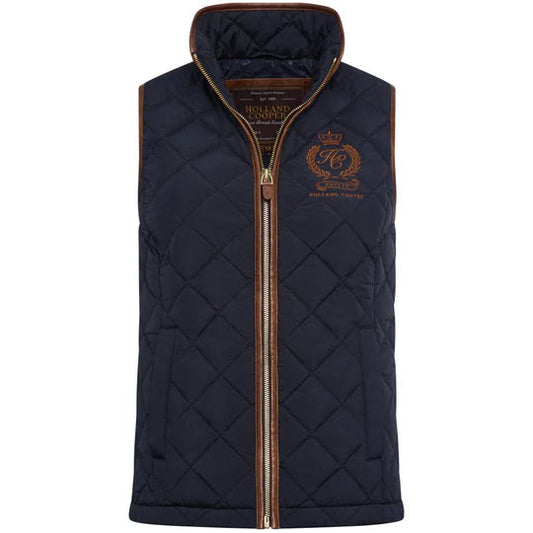 Holland Cooper Lightweight Country Gilet Ink Navy