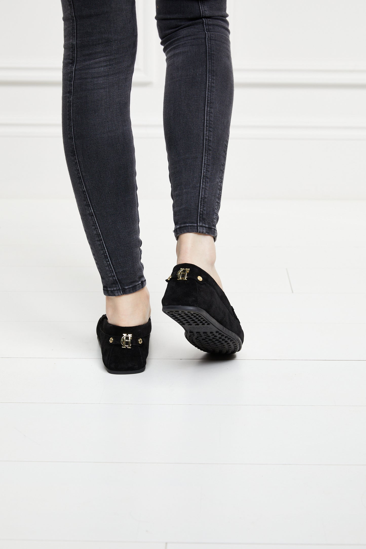 Holland Cooper The Driving Loafer Black