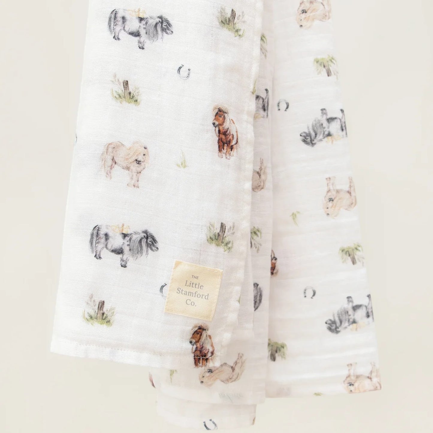 The Little Stamford Co. Muslin Blanket Pony