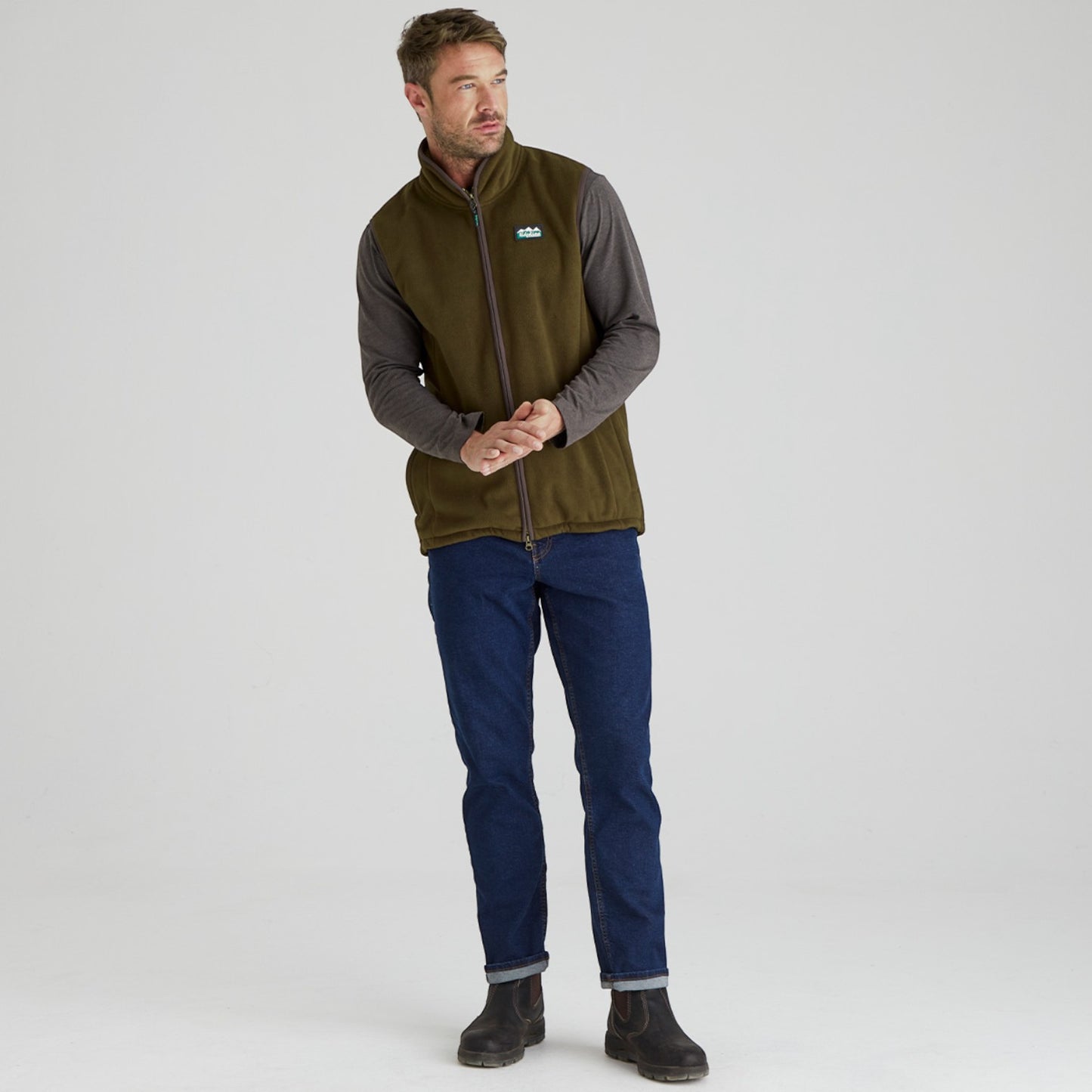 Ridgeline Men's Kodiak Gilet Moody Teak