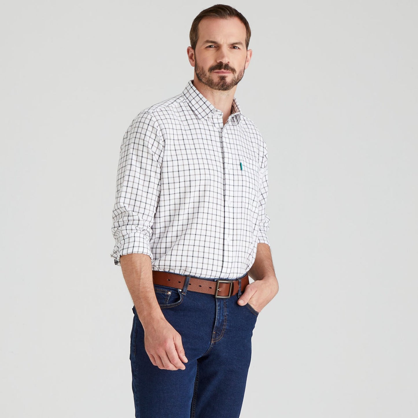 Ridgeline Men's Sedgebrook Shirt Deep Forest/Smokey Olive