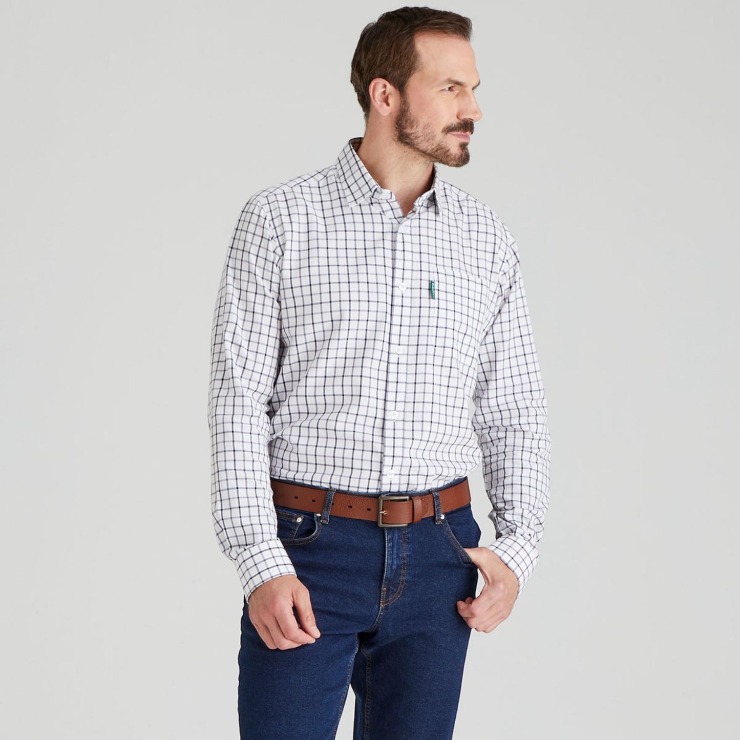Ridgeline Men's Sedgebrook Shirt Navy/Storm