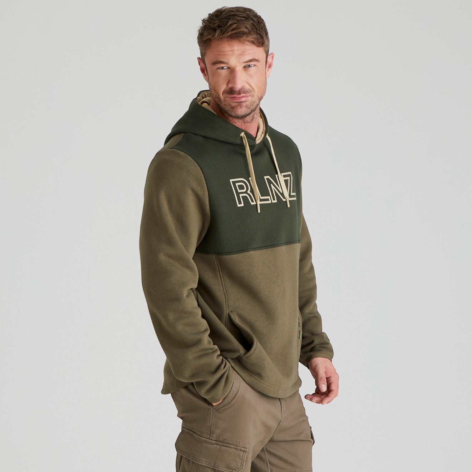Ridgeline Men's South Island Hoodie Olive
