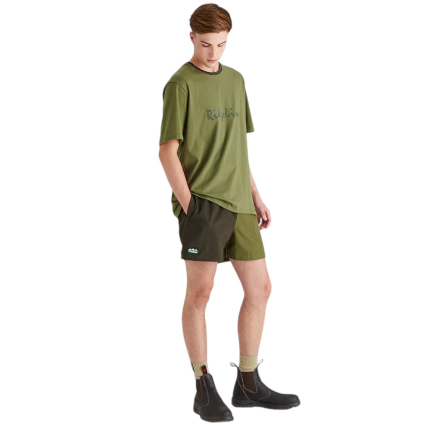 Ridgeline Men's Signature T-Shirt Fern Green