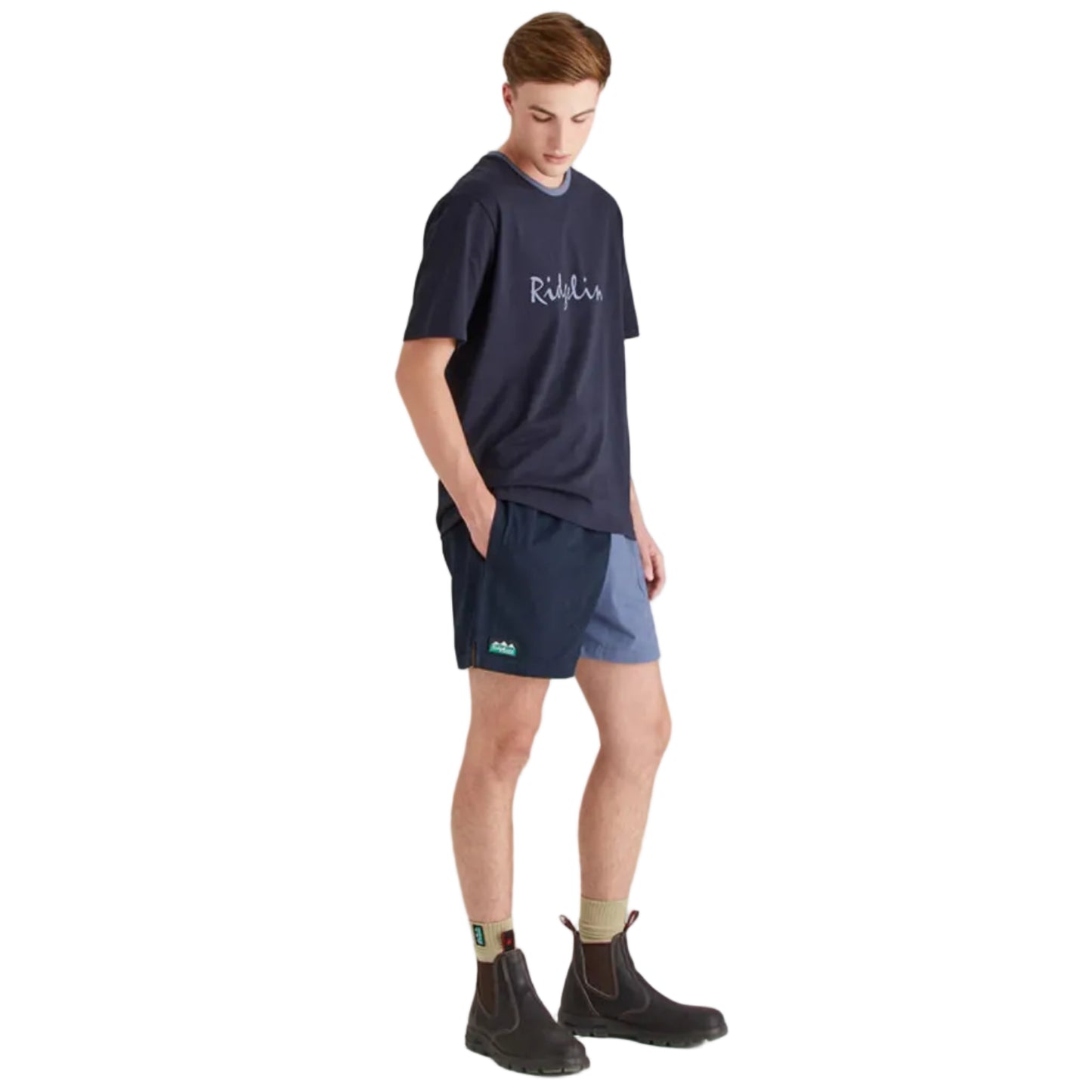 Ridgeline Men's Signature T-Shirt Navy