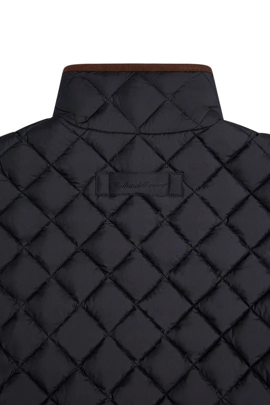 Holland Cooper Men's Country Quilted Gilet Ink Navy