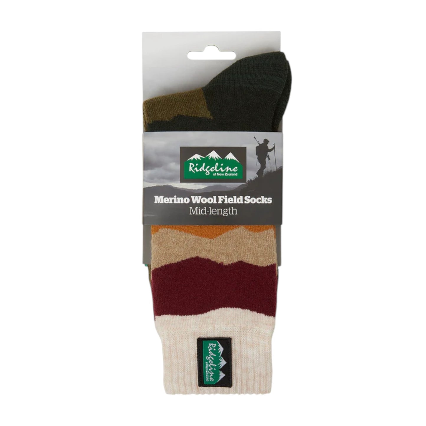 Ridgeline Merino Wool Socks Mid Length
