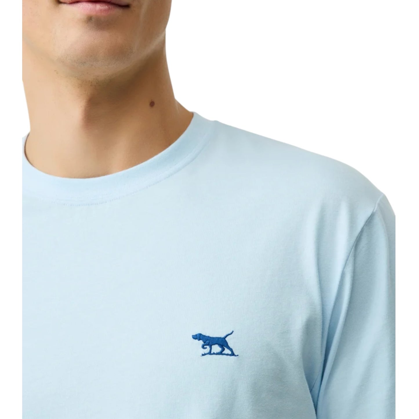 Rodd & Gunn The Gunn Tee Ice Blue