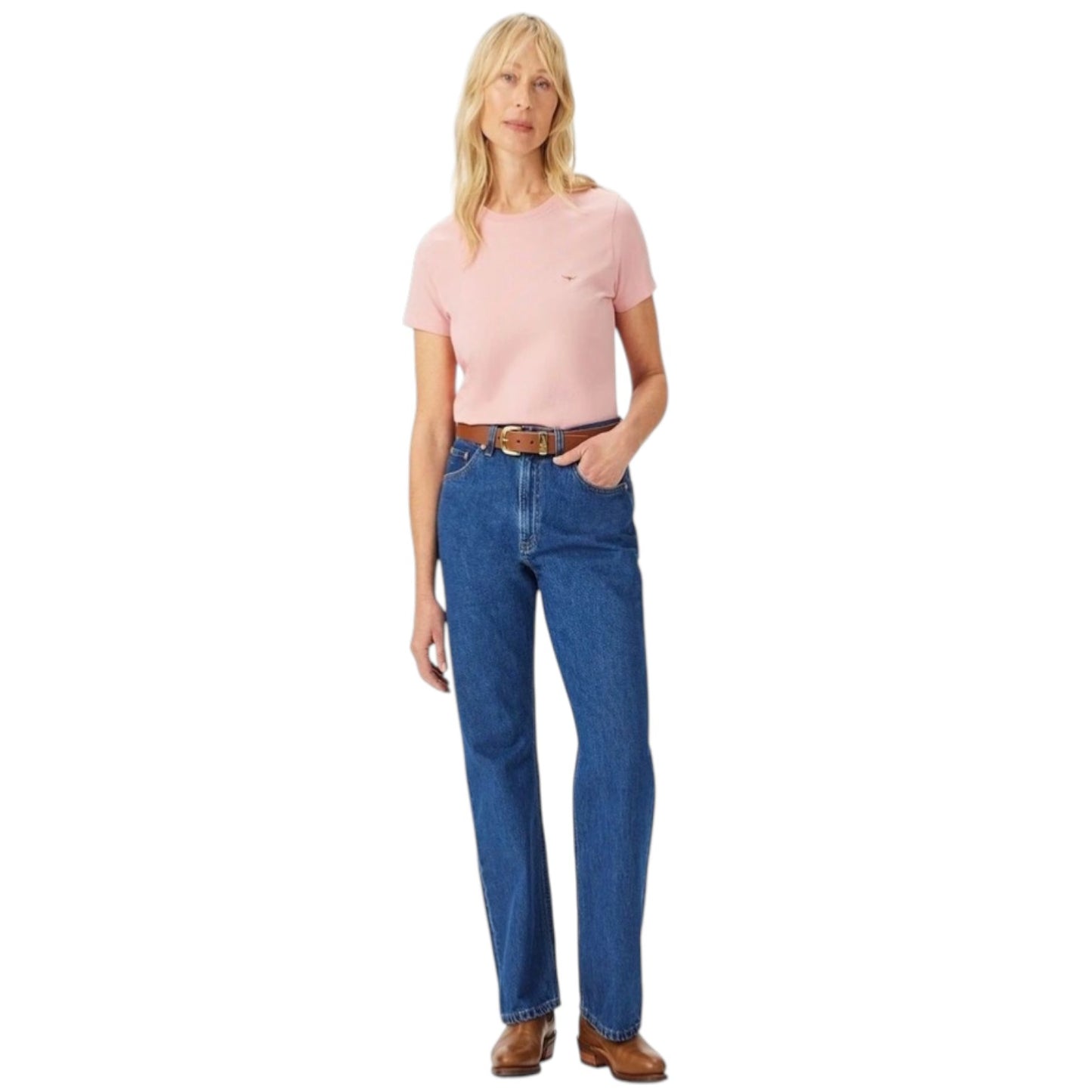 R.M. Williams Piccadilly T-Shirt Pink