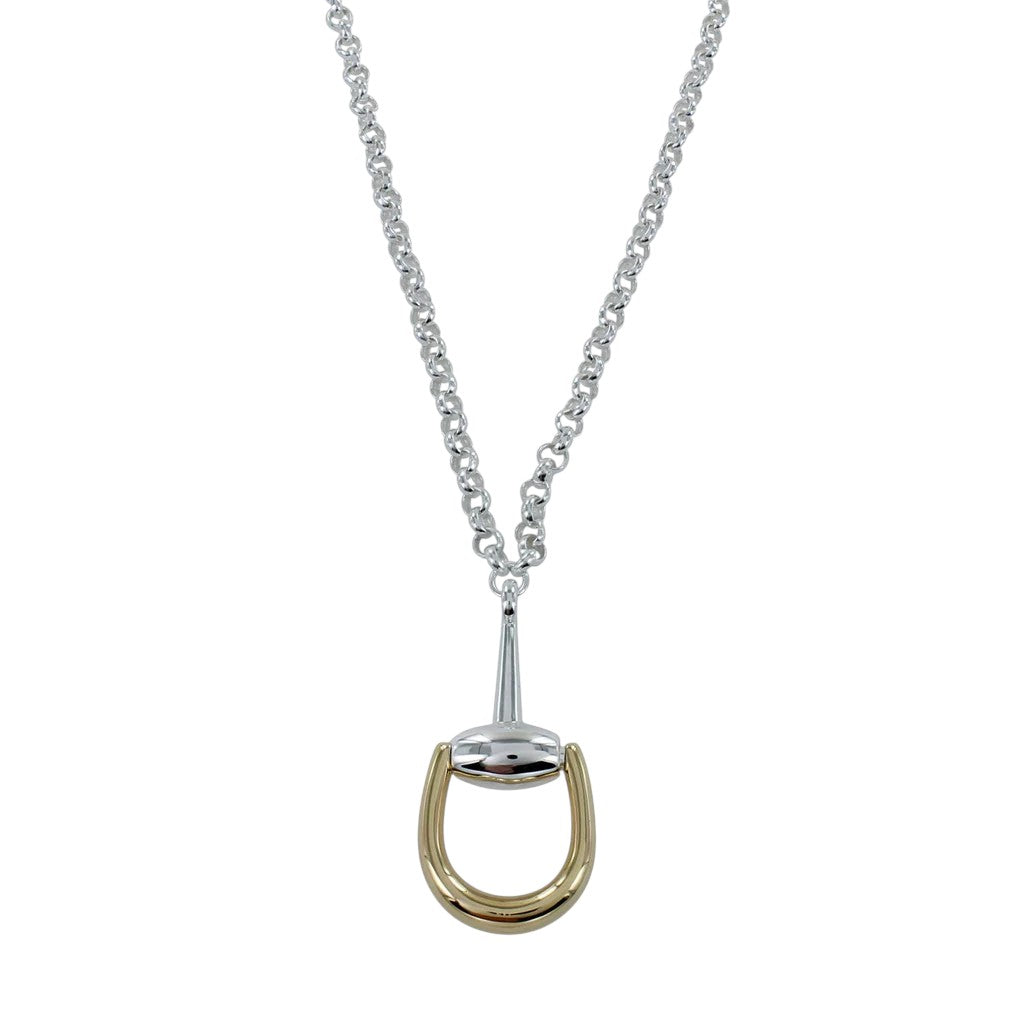 Reeves & Reeves Supersize Half Snaffle Necklace