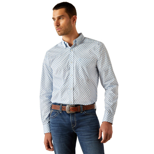 Ariat Men's Booker Shirt Blue