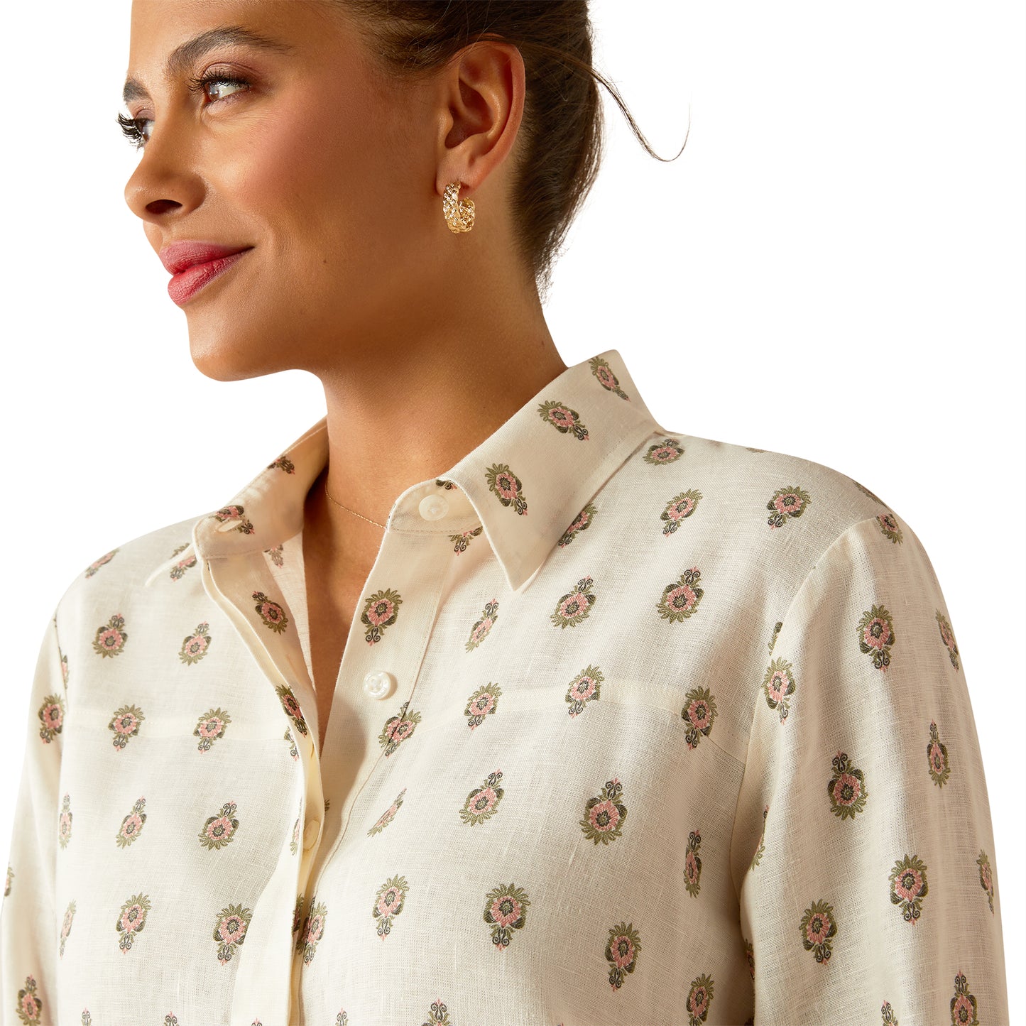 Ariat Pocklington Blouse Echoing Motfit