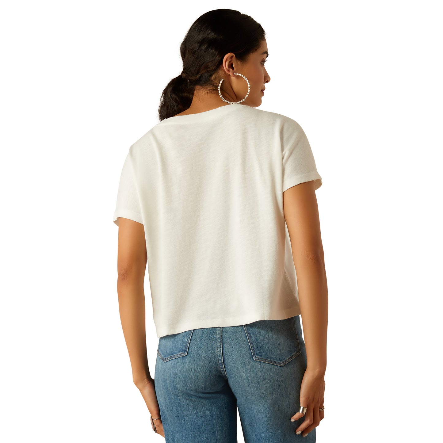 Ariat Cowboy SS T-Shirt Cloud Dancer